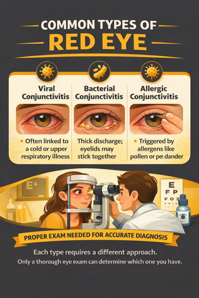 Common Types of Red Eye